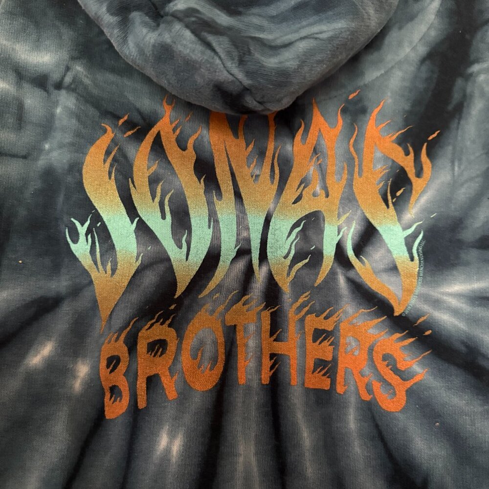 Jonas Brothers Happiness Begins 2019 Tour Blue Tie Dye Hoodie Unisex Medium